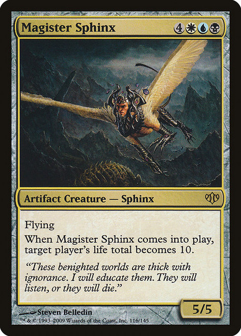 Magister Sphinx (CON) (Foil) (#116)