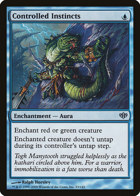 Controlled Instincts (CON) (Foil) (#23)