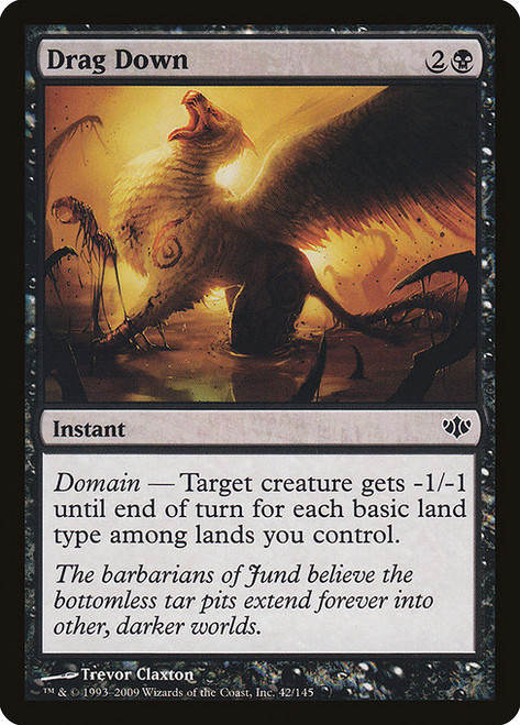 Drag Down (CON) (Foil) (#42)