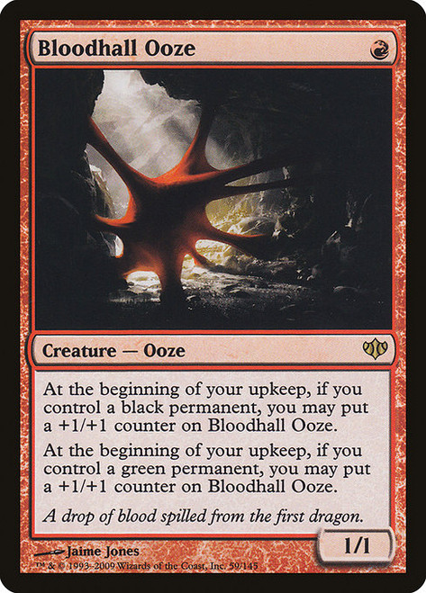 Bloodhall Ooze (CON) (Foil) (#59)