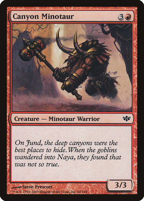 Canyon Minotaur (CON) (#60)