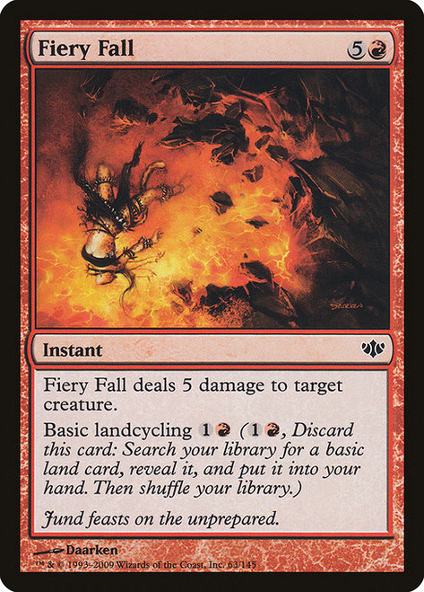 Fiery Fall (CON) (Foil) (#63)
