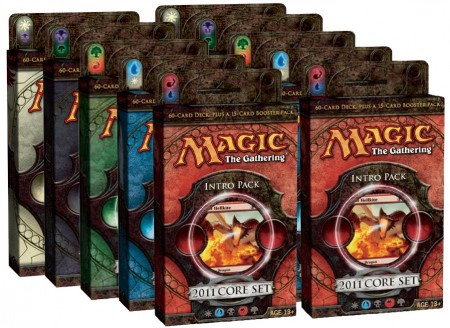 Magic 2011 (M11) Core Set Intro Pack Box of 10 Decks