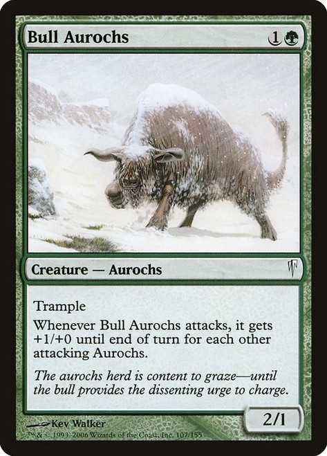 Bull Aurochs (CSP) (Foil) (#107)