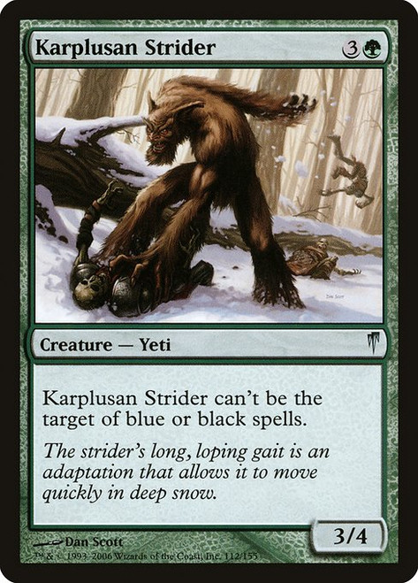Karplusan Strider (CSP) (Foil) (#112)