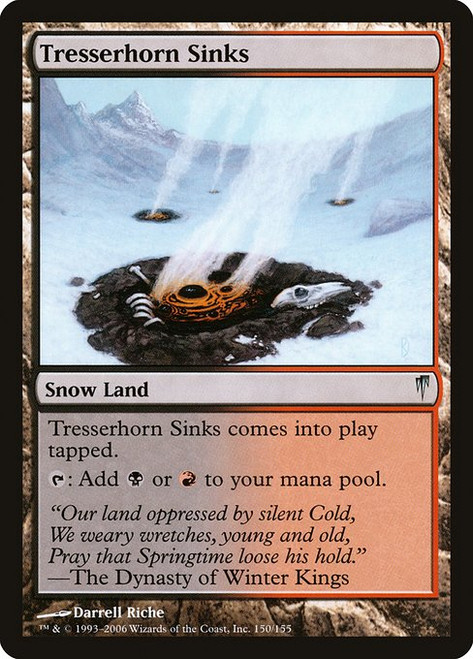 Tresserhorn Sinks (CSP) (Foil) (#150)