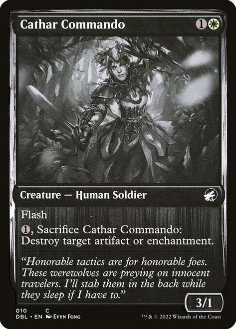 Cathar Commando (DBL) (Foil) (#10)
