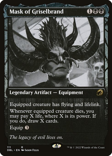 Mask of Griselbrand (DBL) (Foil) (#111)