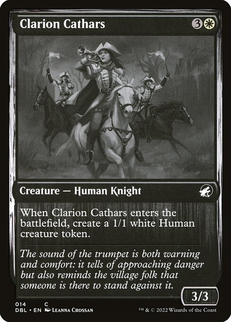 Clarion Cathars (DBL) (Foil) (#14)