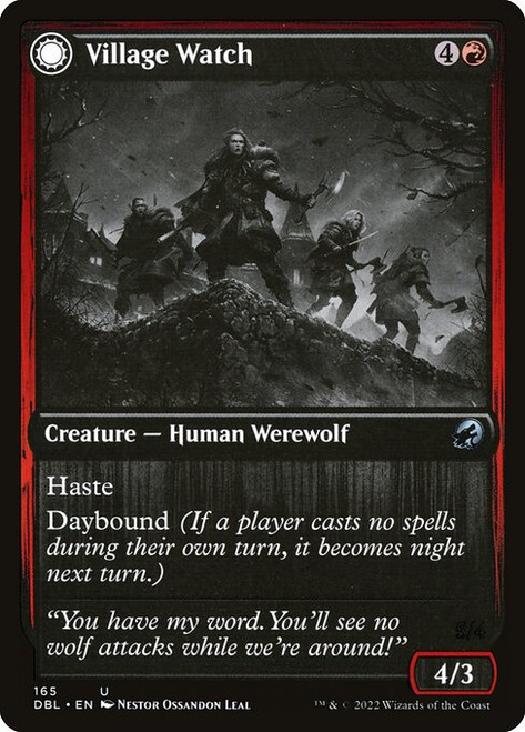 Village Watch // Village Reavers (DBL) (Foil) (#165)