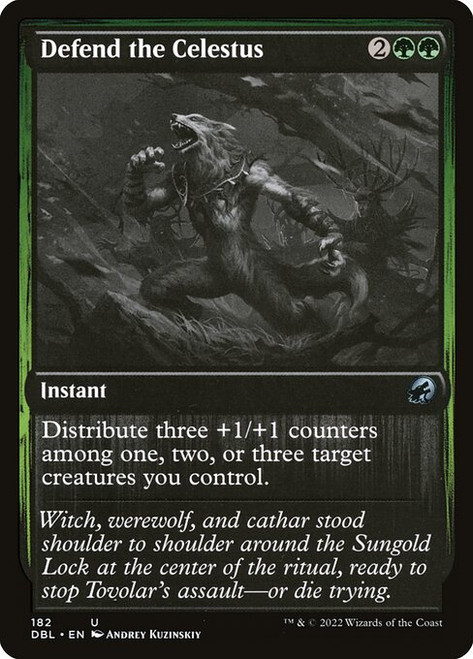 Defend the Celestus (DBL) (Foil) (#182)