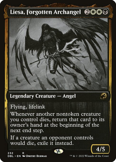 Liesa, Forgotten Archangel (DBL) (Foil) (#232)