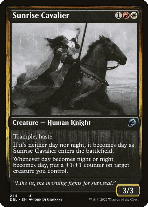 Sunrise Cavalier (DBL) (Foil) (#244)