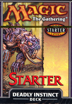 Starter 1999 Theme Deck - Deadly Instinct