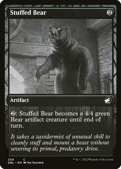 Stuffed Bear (DBL) (Foil) (#259)