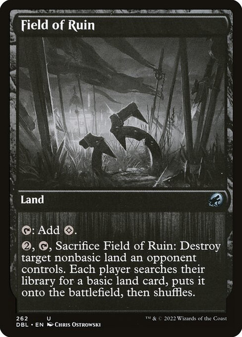 Field of Ruin (DBL) (Foil) (#262)