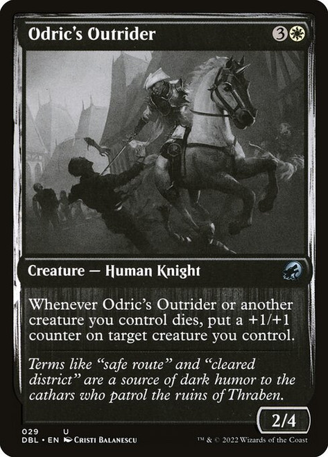Odric's Outrider (DBL) (Foil) (#29)