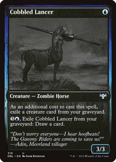Cobbled Lancer (DBL) (Foil) (#319)