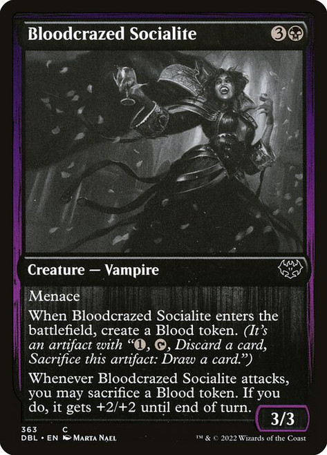 Bloodcrazed Socialite (DBL) (Foil) (#363)