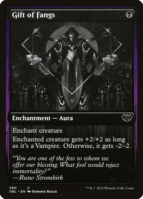 Gift of Fangs (DBL) (Foil) (#380)