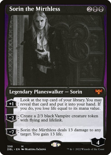 Sorin the Mirthless (DBL) (#398)