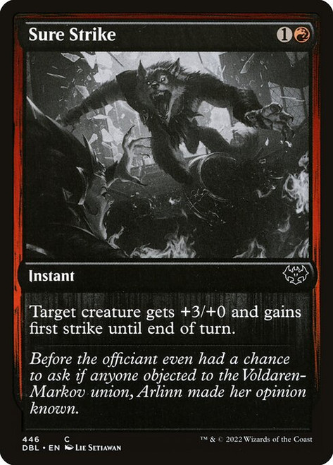 Sure Strike (DBL) (Foil) (#446)