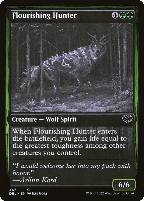 Flourishing Hunter (DBL) (Foil) (#466)