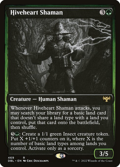 Hiveheart Shaman (DBL) (Foil) (#469)
