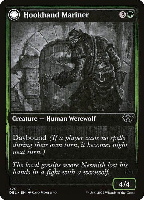 Hookhand Mariner // Riphook Raider (DBL) (Foil) (#470)