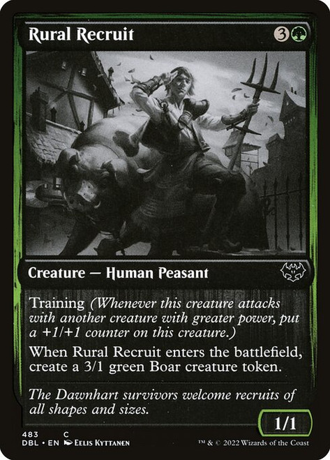 Rural Recruit (DBL) (Foil) (#483)