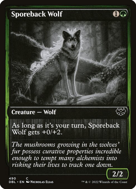 Sporeback Wolf (DBL) (#490)