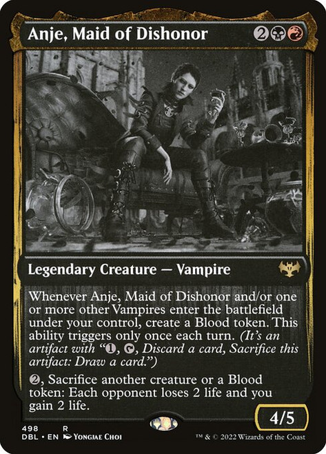 Anje, Maid of Dishonor (DBL) (Foil) (#498)