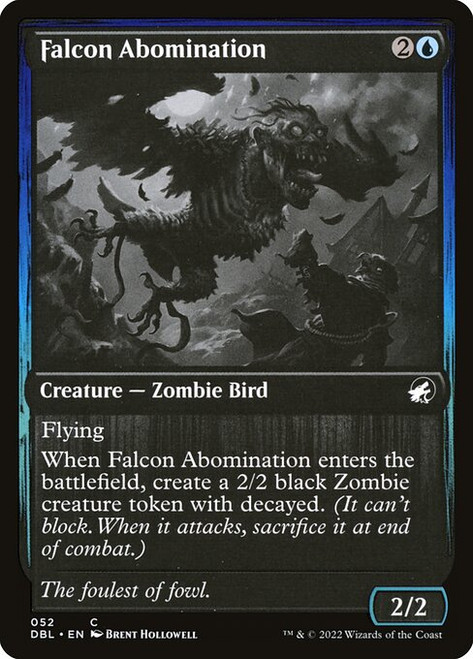 Falcon Abomination (DBL) (Foil) (#52)