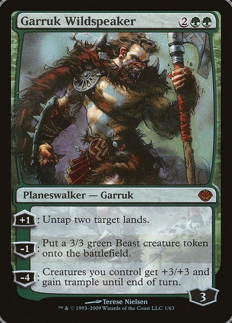Garruk Wildspeaker (DDD) (Foil) (#1)