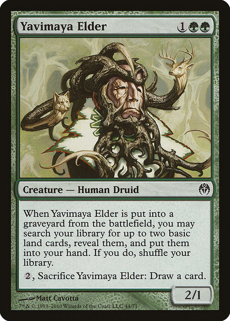 Yavimaya Elder (DDE) (#44)