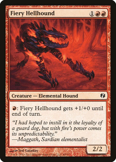 Fiery Hellhound (DDI) (#49)