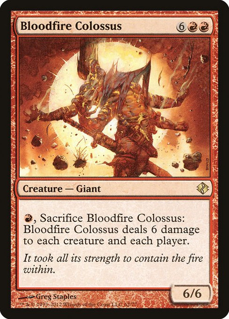 Bloodfire Colossus (DDI) (#62)