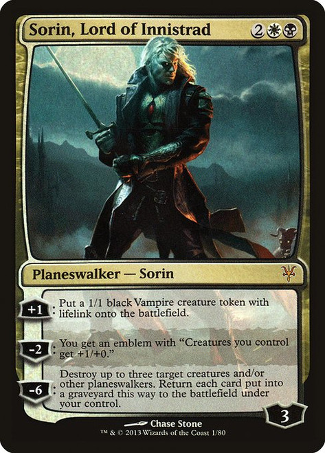 Sorin, Lord of Innistrad (DDK) (Foil) (#1)