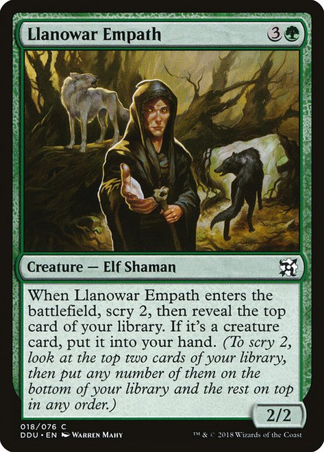 Llanowar Empath (DDU) (#18)