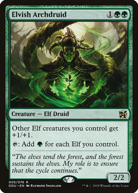 Elvish Archdruid (DDU) (#5)