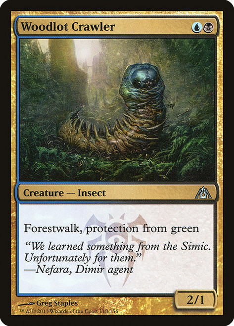 Woodlot Crawler (DGM) (Foil) (#118)