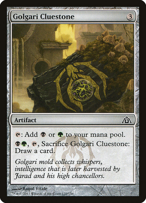 Golgari Cluestone (DGM) (Foil) (#139)