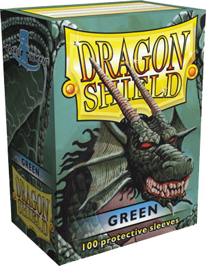 Dragon Shield Box of 100 in Green
