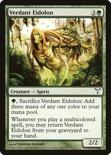 Verdant Eidolon (DIS) (Foil) (#100)