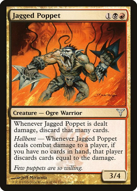 Jagged Poppet (DIS) (Foil) (#115)