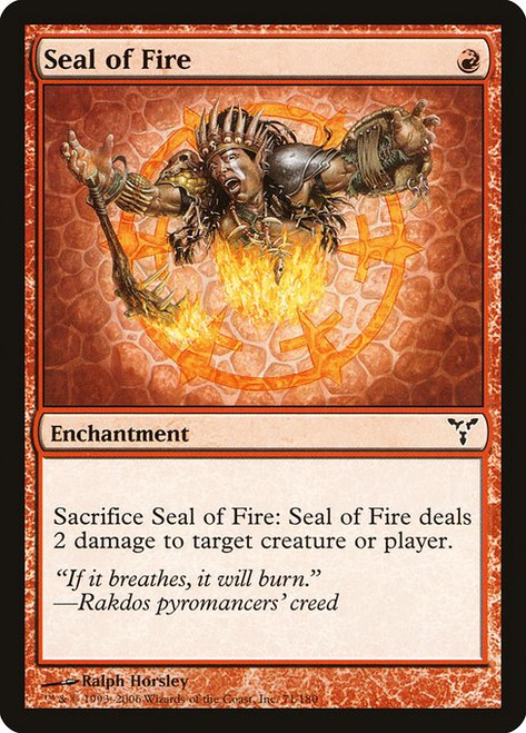 Seal of Fire (DIS) (Foil) (#71)