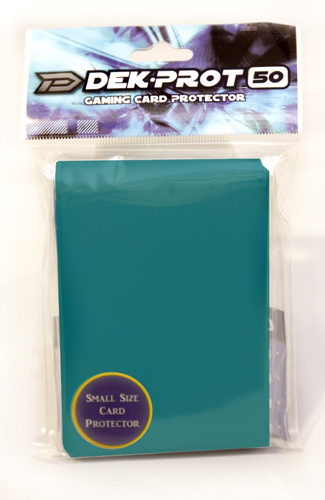 Dek Prot 50ct. Yugioh Sized Sleeves - Teal Green