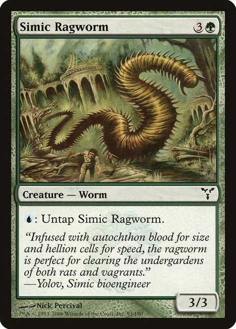 Simic Ragworm (DIS) (Foil) (#93)