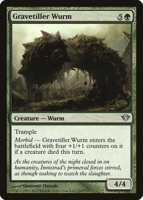 Gravetiller Wurm (DKA) (Foil) (#116)