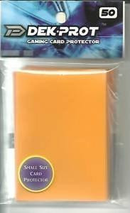 Dek Prot 50ct. Yugioh Sized Sleeves - Mango Yellow